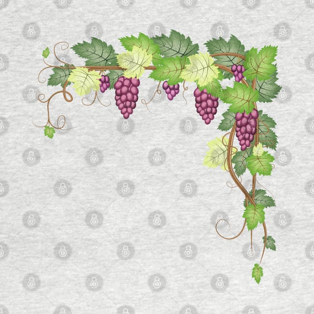 Grape Art by Designoholic